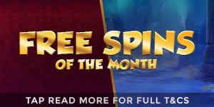 Free Spins Of The Month