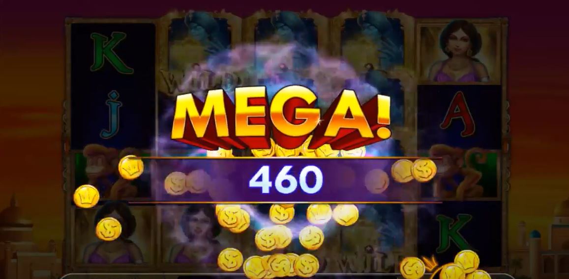 3 Genie Wishes Slot Big Win