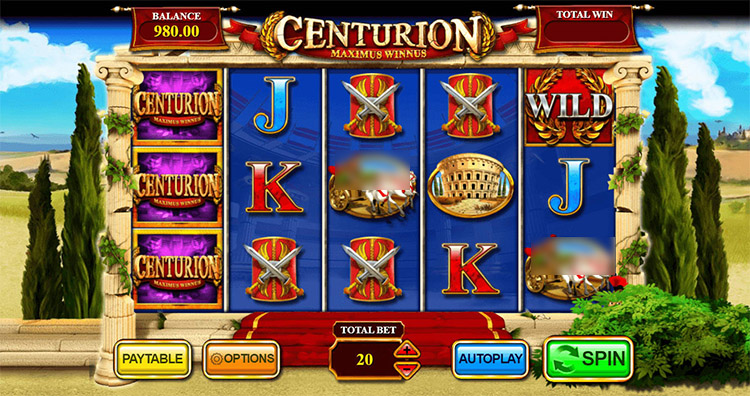 Centurion Slot Reels