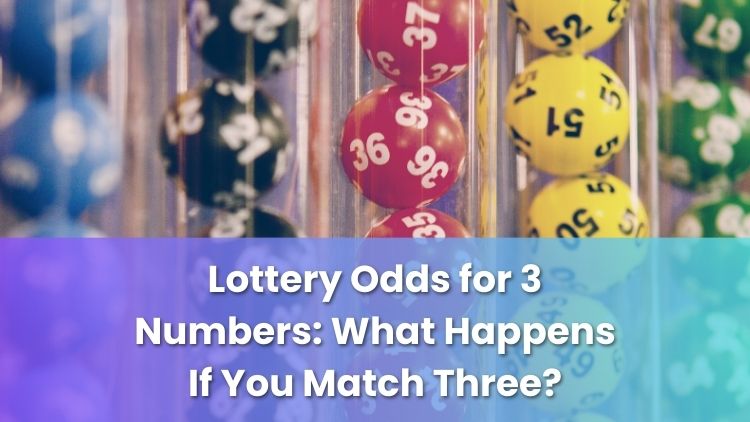 Lottery Odds for 3 Numbers: What Happens If You Match Three?