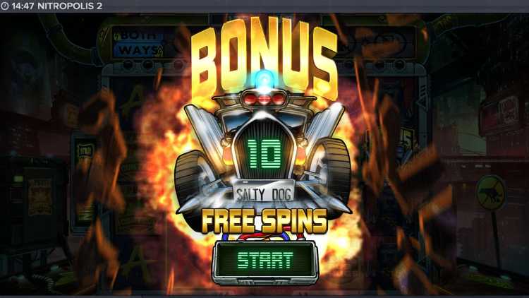 Nitropolis 2 Slot Logo Free Spins No Deposit