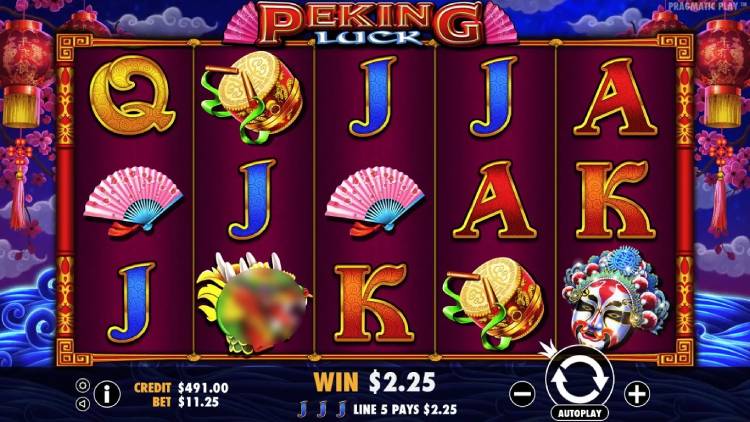 Peking Luck Slot Gameplay