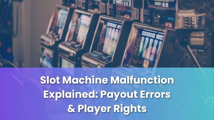 Slot Machine Malfunction Explained: Payout Errors & Player Rights