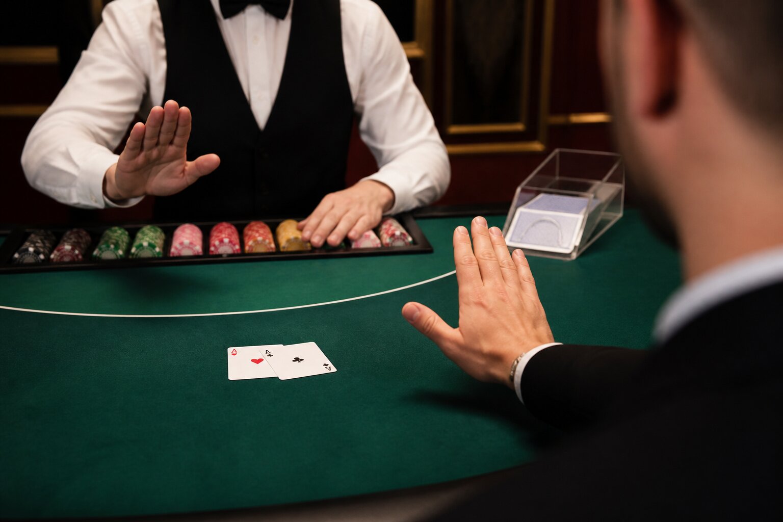 Blackjack Hand Signals Guide: Rules, Table Gestures & Player Actions
