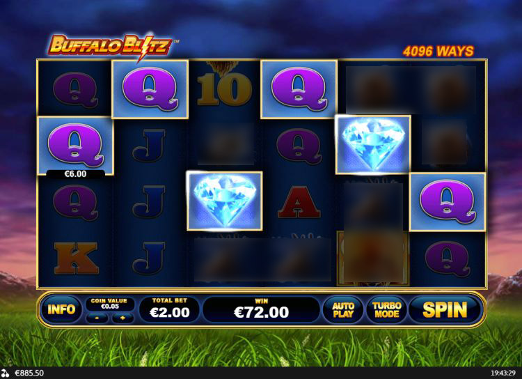 Buffalo Blitz Slot gameplay