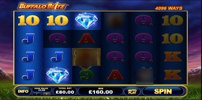 Buffalo Blitz Slot reels