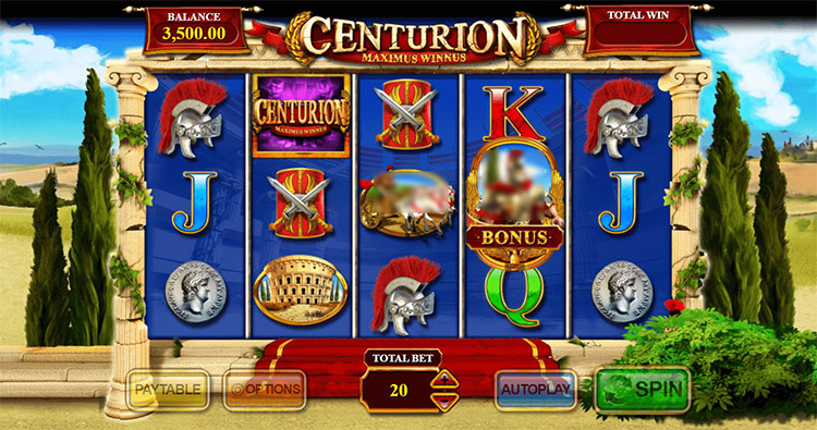 Centurion Slots Games
