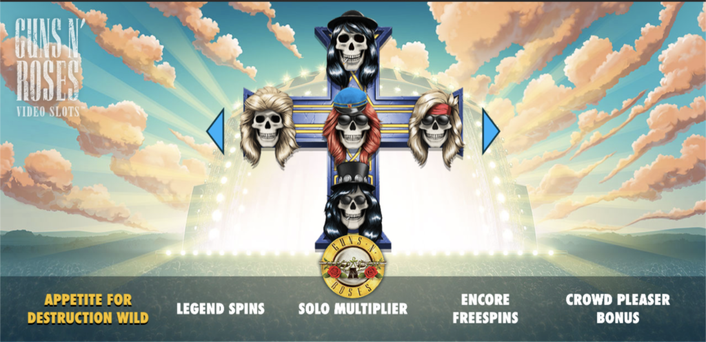 Guns N' Roses Slot Bonus