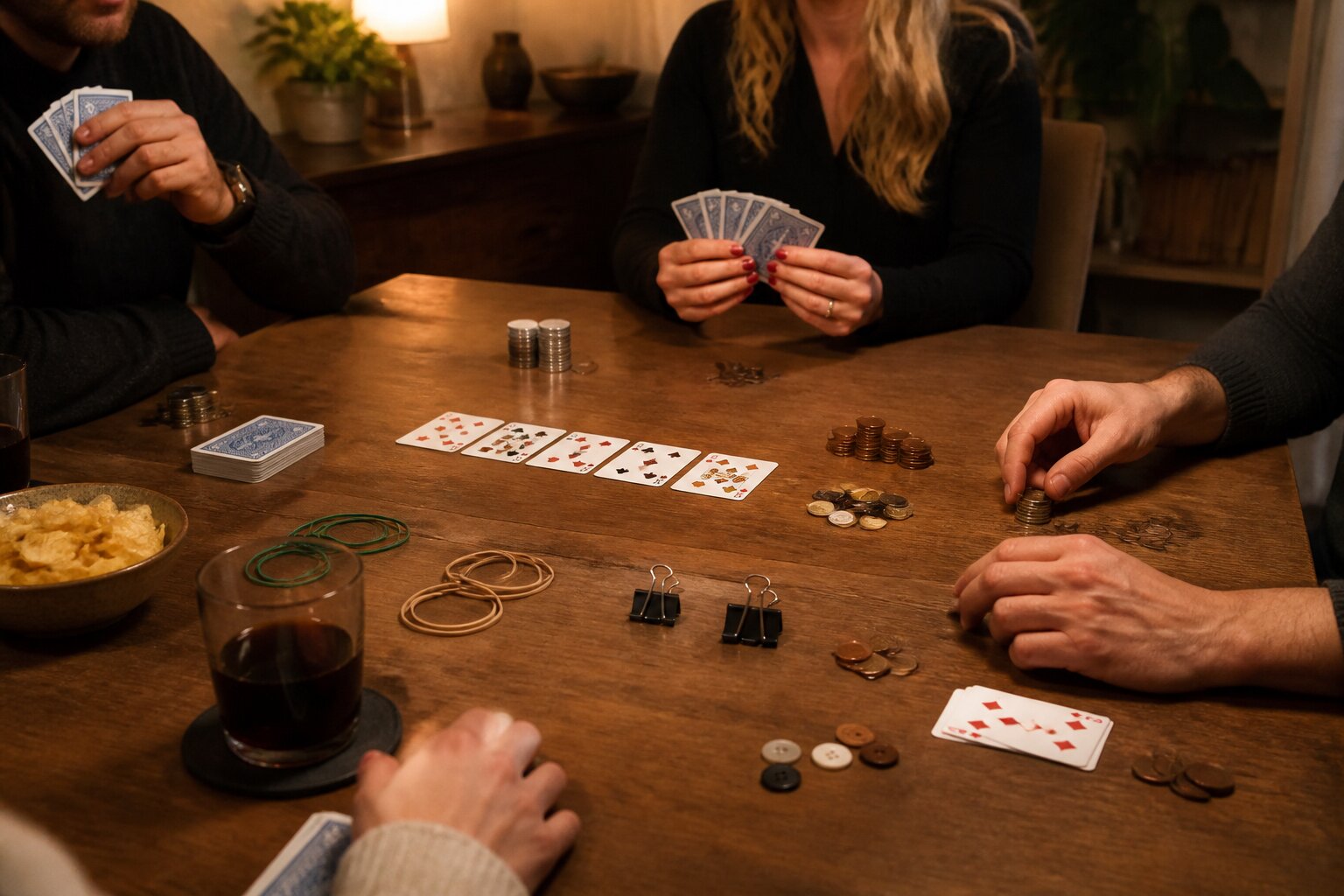 How to Play Poker Without Chips: Home Game Ideas & DIY Alternatives