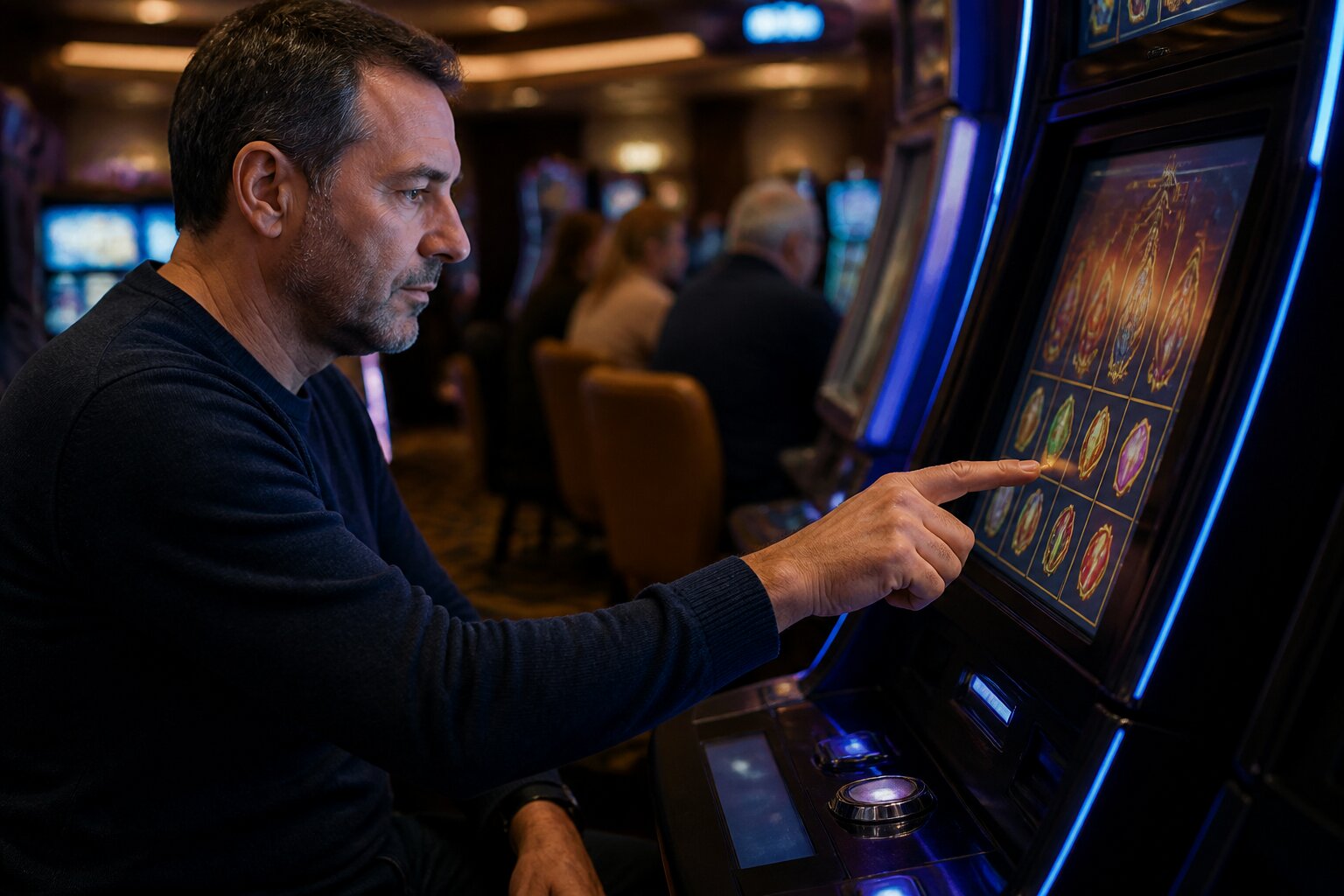Why Do People Tap on Slot Machine Screens? Behaviour Explained